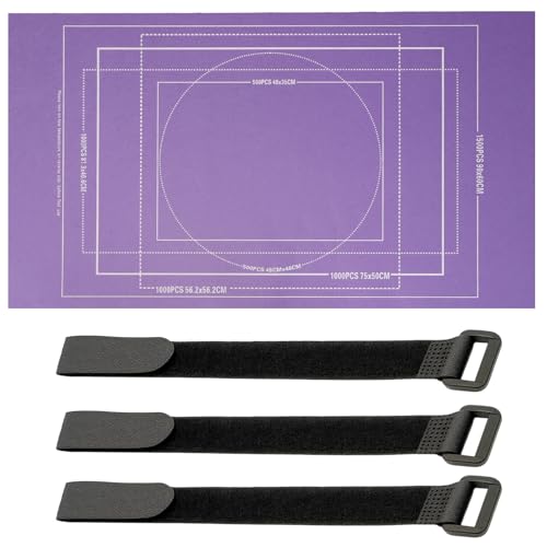 Puzzlematte, Puzzlematte, Puzzlematte, Puzzle-Rollmatte, Puzzlematte, tragbare Aufbewahrungslösung mit 3 Riemen, violette Puzzlematte für Erwachsene und Kinder, ideal für Reisen und Organisation zu Puzzlematte, Puzzlematte, Puzzlematte, Puzzle-Rollmatte, Puzzlematte, tragbare Aufbewahrungslösung mit 3 Riemen, violette Puzzlematte für Erwachsene und Kinder, ideal für Reisen und Organisation zu von GETJOY