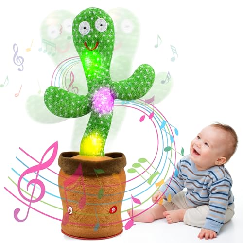 GEWDW Sprechender Tanzender Kaktus Plüschtier, Dancing Cactus Toy, Elektronischer Plüschpuppengeschenke für Internationale Kindertagsgeschenke GEWDW Sprechender Tanzender Kaktus Plüschtier, Dancing Cactus Toy, Elektronischer Plüschpuppengeschenke für Internationale Kindertagsgeschenke von GEWDW
