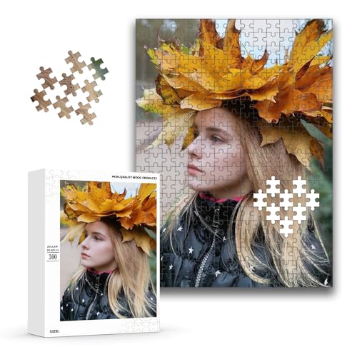GEXHSRGD Personalisiertes Puzzle, Benutzerdefinierte Puzzles von Fotos, 300/500/1000-teiliges benutzerdefiniertes Puzzle für Familie, Hochzeit, Feiertags- und Geburtstagsgeschenk GEXHSRGD Personalisiertes Puzzle, Benutzerdefinierte Puzzles von Fotos, 300/500/1000-teiliges benutzerdefiniertes Puzzle für Familie, Hochzeit, Feiertags- und Geburtstagsgeschenk von GEXHSRGD