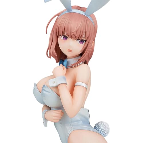 Anime ECCHI NSFW Figur Original – White Bunny Natsume – 1/6 Süßes Puppenmodell Japanische Manga-Charaktere, Geschenk for Erwachsenensammlung, 31 cm von GEYIST