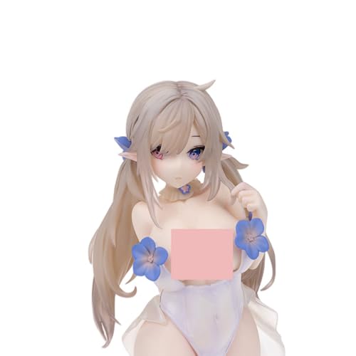 ECCHI Anime Niedliche Figur/NSFW Zeichentrickfiguren Original - Pure White Erof - 1/6 Hentai Modellpuppensammlung Statue Spielzeug Geschenk for Erwachsene 25cm/9.8in von GEYIST