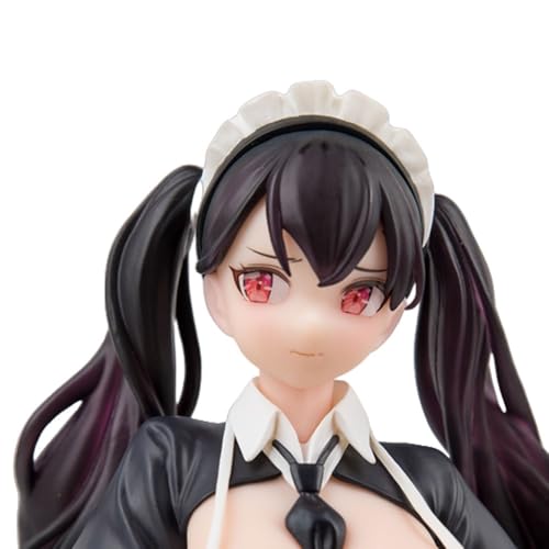 GEYIST Anime-Actionfigur/ECCHI-Figuren Original – Kou Jikyuu Maid Cafe Ten'in-san – 1/6 – Undressing Ver. Japanisches Statuenspielzeug 27 cm(Soft Ver.) von GEYIST