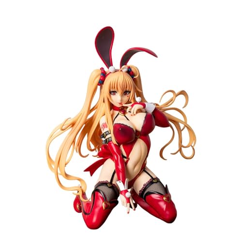 GEYIST Anime Ecchi Zeichentrickfigur/NSFW Hentai Actionfiguren Original -Caroline Yuri- 1/4 Bunny Ver. Japanische Manga-Charaktere Sammlung Spielzeug 35cm/13.7in von GEYIST