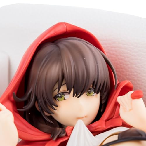 GEYIST NSFW-Zeichentrickfigur/ECCHI-Anime-Figuren Original – Rotkäppchen-Mädchen – 1/6 Modellsammlung, Statue, Spielzeug, japanische Manga-Figuren, 16,5 cm(Soft ver.) von GEYIST