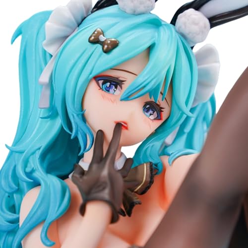 NSFW-Figur/ECCHI-Figuren/Action-Modell-Statue, Spielzeugsammlung/Original japanische Manga-Figuren – Kaninchenmädchen – 1/7, 16,5 cm von GEYIST