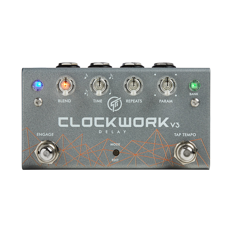 GFI System Clockwork Delay 3 Effektgerät E-Gitarre GFI System Clockwork Delay 3 Effektgerät E-Gitarre von GFI System