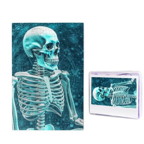 GFLFMXZW Puzzles, 1000 Teile, personalisierbares Puzzle, das Skelett des Farbraums, Fotopuzzle, herausforderndes Bildrätsel für Erwachsene, personalisierbares Puzzle mit Aufbewahrungstasche (50 x 74,9 GFLFMXZW Puzzles, 1000 Teile, personalisierbares Puzzle, das Skelett des Farbraums, Fotopuzzle, herausforderndes Bildrätsel für Erwachsene, personalisierbares Puzzle mit Aufbewahrungstasche (50 x 74,9 von GFLFMXZW