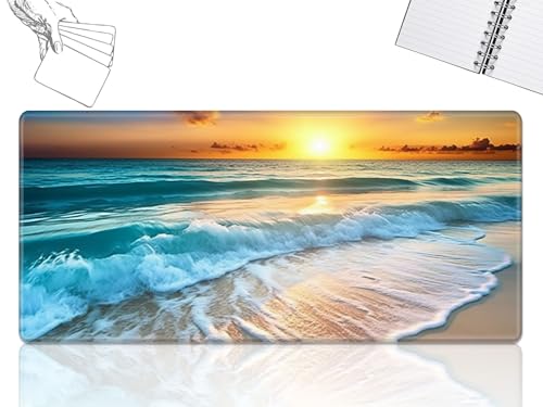 GFRGTFHYT MTG Playmat, Game Play Mat für MTG TCG, 61 x 35,6 cm, Sammelkarte, Inked Game Playmats mit genähter glatter Gummi-Oberfläche, Kampfspiel, Spielmatten, Schreibtisch-Mauspad, Art Sandbeach GFRGTFHYT MTG Playmat, Game Play Mat für MTG TCG, 61 x 35,6 cm, Sammelkarte, Inked Game Playmats mit genähter glatter Gummi-Oberfläche, Kampfspiel, Spielmatten, Schreibtisch-Mauspad, Art Sandbeach von GFRGTFHYT