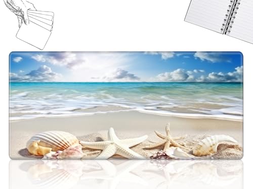 GFRGTFHYT for MTG Playmat, Game Play Mat for MTG TCG 61.0 cmx35.6 cm Trading Card Inked Game Playmats with Stitched Smooth Rubber Surface Battle Game Play Mats Desk Mousepad, Beach Seestern GFRGTFHYT for MTG Playmat, Game Play Mat for MTG TCG 61.0 cmx35.6 cm Trading Card Inked Game Playmats with Stitched Smooth Rubber Surface Battle Game Play Mats Desk Mousepad, Beach Seestern von GFRGTFHYT