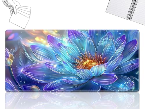 GFRGTFHYT for MTG Playmat, Game Play Mat for MTG TCG 61.0 cmx35.6 cm Trading Card Inked Game Playmats with Stitched Smooth Rubber Surface Battle Game Play Mats Desk Mousepad, Lotus Flower Art GFRGTFHYT for MTG Playmat, Game Play Mat for MTG TCG 61.0 cmx35.6 cm Trading Card Inked Game Playmats with Stitched Smooth Rubber Surface Battle Game Play Mats Desk Mousepad, Lotus Flower Art von GFRGTFHYT
