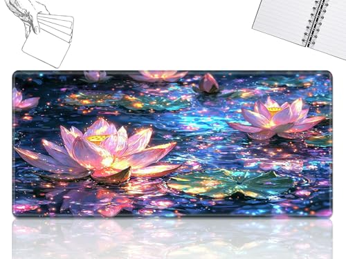 GFRGTFHYT for MTG Playmat, Game Play Mat for MTG TCG 61.0 cmx35.6 cm Trading Card Inked Game Playmats with Stitched Smooth Rubber Surface Battle Game Play Mats Desk Mousepad, Lotus GFRGTFHYT for MTG Playmat, Game Play Mat for MTG TCG 61.0 cmx35.6 cm Trading Card Inked Game Playmats with Stitched Smooth Rubber Surface Battle Game Play Mats Desk Mousepad, Lotus von GFRGTFHYT