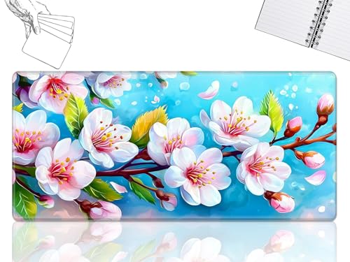 GFRGTFHYT for MTG Playmat, Game Play Mat for MTG TCG 61.0 cmx35.6 cm Trading Card Inked Game Playmats with Stitched Smooth Rubber Surface Battle Game Play Mats Desk Mousepad, Oriental Cherry Art GFRGTFHYT for MTG Playmat, Game Play Mat for MTG TCG 61.0 cmx35.6 cm Trading Card Inked Game Playmats with Stitched Smooth Rubber Surface Battle Game Play Mats Desk Mousepad, Oriental Cherry Art von GFRGTFHYT