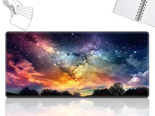 GFRGTFHYT for MTG Playmat, Game Play Mat for MTG TCG 61.0 cmx35.6 cm Trading Card Inked Game Playmats with Stitched Smooth Rubber Surface Battle Game Play Mats Desk Mousepad, Purple Galaxy GFRGTFHYT for MTG Playmat, Game Play Mat for MTG TCG 61.0 cmx35.6 cm Trading Card Inked Game Playmats with Stitched Smooth Rubber Surface Battle Game Play Mats Desk Mousepad, Purple Galaxy von GFRGTFHYT