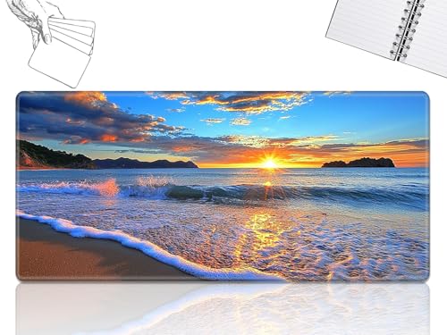 GFRGTFHYT for MTG Playmat, Game Play Mat for MTG TCG 61.0 cmx35.6 cm Trading Card Inked Game Playmats with Stitched Smooth Rubber Surface Battle Game Play Mats Desk Mousepad, Sandbeach GFRGTFHYT for MTG Playmat, Game Play Mat for MTG TCG 61.0 cmx35.6 cm Trading Card Inked Game Playmats with Stitched Smooth Rubber Surface Battle Game Play Mats Desk Mousepad, Sandbeach von GFRGTFHYT