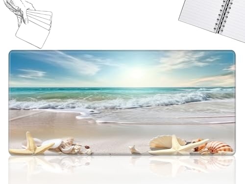 GFRGTFHYT for MTG Playmat, Game Play Mat for MTG TCG 61.0 cmx35.6 cm Trading Card Inked Game Playmats with Stitched Smooth Rubber Surface Battle Game Play Mats Desk Mousepad, Seestern Beach GFRGTFHYT for MTG Playmat, Game Play Mat for MTG TCG 61.0 cmx35.6 cm Trading Card Inked Game Playmats with Stitched Smooth Rubber Surface Battle Game Play Mats Desk Mousepad, Seestern Beach von GFRGTFHYT