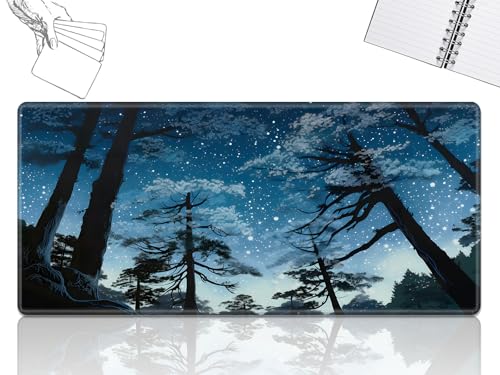 GFRGTFHYT for MTG Playmat, Game Play Mat for MTG TCG 61.0 cmx35.6 cm Trading Card Inked Game Playmats with Stitched Smooth Rubber Surface Battle Game Play Mats Desk Mousepad, Tree Forest GFRGTFHYT for MTG Playmat, Game Play Mat for MTG TCG 61.0 cmx35.6 cm Trading Card Inked Game Playmats with Stitched Smooth Rubber Surface Battle Game Play Mats Desk Mousepad, Tree Forest von GFRGTFHYT