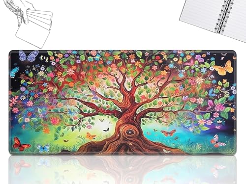 GFRGTFHYT for MTG Playmat, Game Play Mat for MTG TCG 61.0 cmx35.6 cm Trading Card Inked Game Playmats with Stitched Smooth Rubber Surface Battle Game Play Mats Desk Mousepad, Tree GFRGTFHYT for MTG Playmat, Game Play Mat for MTG TCG 61.0 cmx35.6 cm Trading Card Inked Game Playmats with Stitched Smooth Rubber Surface Battle Game Play Mats Desk Mousepad, Tree von GFRGTFHYT