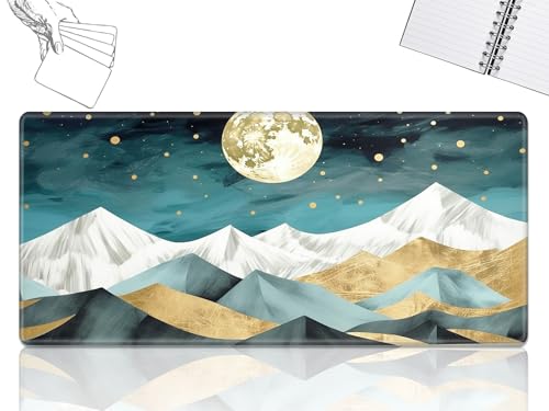 for MTG Playmat, Game Play Mat for MTG TCG 61.0 cmx35.6 cm Trading Card Inked Game Playmats with Stitched Smooth Rubber Surface Battle Game Play Mats Desk Mousepad, Mountain Moon Abstract for MTG Playmat, Game Play Mat for MTG TCG 61.0 cmx35.6 cm Trading Card Inked Game Playmats with Stitched Smooth Rubber Surface Battle Game Play Mats Desk Mousepad, Mountain Moon Abstract von GFRGTFHYT