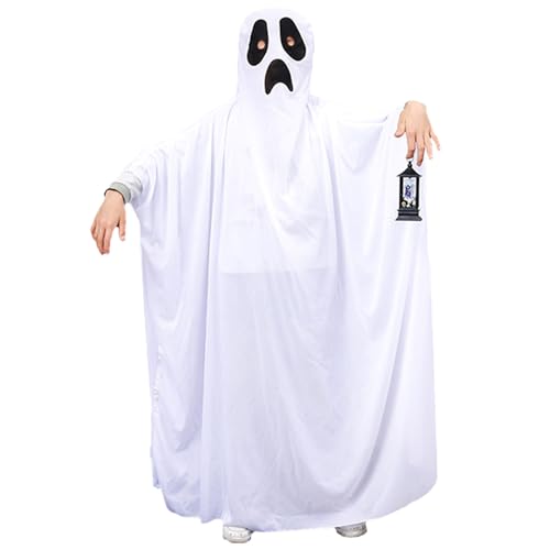 GFTCGK Gespenst kostüm kinder,Kostüm Gespenst Kinder, Weißes Gespenst Kostü, Halloween Kinder,Kinderkostüm Gespenst,Cosplay Kostüm Für Halloween Karneval Fasching, Rollenspiel, GFTCGK Gespenst kostüm kinder,Kostüm Gespenst Kinder, Weißes Gespenst Kostü, Halloween Kinder,Kinderkostüm Gespenst,Cosplay Kostüm Für Halloween Karneval Fasching, Rollenspiel, von GFTCGK