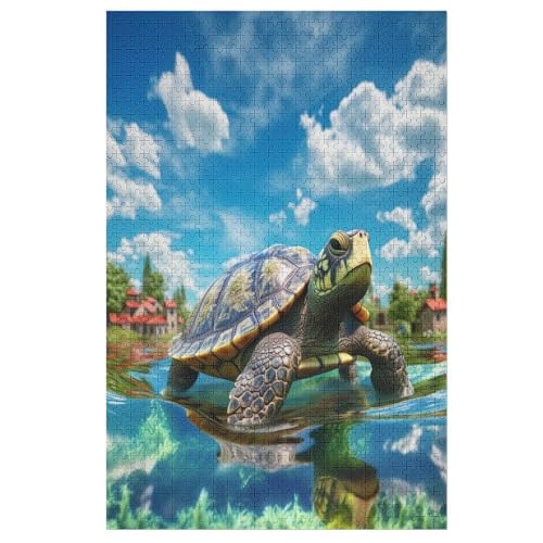 1000 Teile Puzzle Für Jugendliche,Schildkröte Puzzles,Erwachsenenpuzzle,Holzpuzzles,Dekompressionsspiel,Spielzeugpuzzles 78×53cm 1000 Teile Puzzle Für Jugendliche,Schildkröte Puzzles,Erwachsenenpuzzle,Holzpuzzles,Dekompressionsspiel,Spielzeugpuzzles 78×53cm von GGJJTT