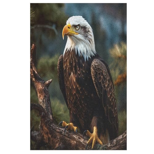 Adler 1000 Teile Puzzle Für Erwachsene, Herausforderung Puzzles - Verringerter Druck Schwieriges Holzpuzzle Für Kinder 12+ 78×53cm Adler 1000 Teile Puzzle Für Erwachsene, Herausforderung Puzzles - Verringerter Druck Schwieriges Holzpuzzle Für Kinder 12+ 78×53cm von GGJJTT