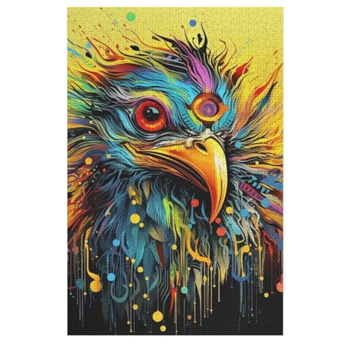 Adler -Puzzle, 1000 Teile,Holzpuzzle Für Erwachsene Kinder, Lustiges Spielzeug, Denkspiel, Bildungsspiel, 78×53cm Adler -Puzzle, 1000 Teile,Holzpuzzle Für Erwachsene Kinder, Lustiges Spielzeug, Denkspiel, Bildungsspiel, 78×53cm von GGJJTT
