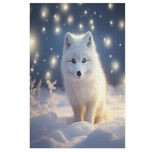Animal Fuchs Puzzle 1000 Teile, Holzpuzzle Für Erwachsene Kinder, Impossible Puzzles, Geschicklichkeitsspiel Für Die Ganze Familie 78×53cm Animal Fuchs Puzzle 1000 Teile, Holzpuzzle Für Erwachsene Kinder, Impossible Puzzles, Geschicklichkeitsspiel Für Die Ganze Familie 78×53cm von GGJJTT