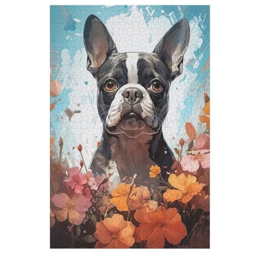 Cute Hund Holzpuzzle Für Erwachsene Teenager Stress Abbauen Familien-Puzzlespiel Poster 1000-teiliges Puzzle Kinder Lernspiel 78×53cm Cute Hund Holzpuzzle Für Erwachsene Teenager Stress Abbauen Familien-Puzzlespiel Poster 1000-teiliges Puzzle Kinder Lernspiel 78×53cm von GGJJTT
