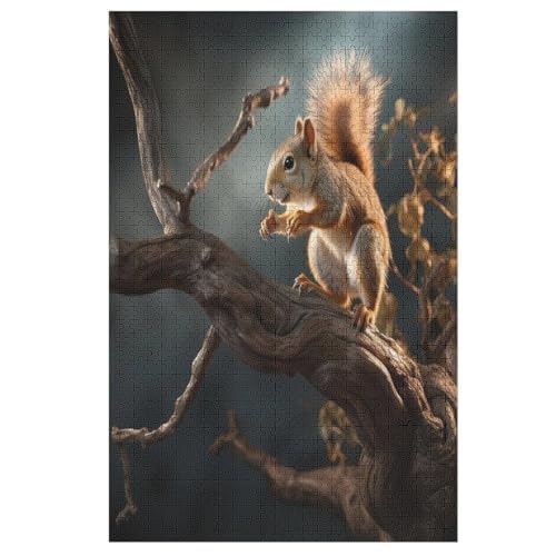 Eichhörnchen Holzpuzzle 1000 Teile Klassische Puzzles Erwachsene Kinder Puzzle DIY Kit Holzspielzeug Einzigartiges Geschenk 78×53cm Eichhörnchen Holzpuzzle 1000 Teile Klassische Puzzles Erwachsene Kinder Puzzle DIY Kit Holzspielzeug Einzigartiges Geschenk 78×53cm von GGJJTT