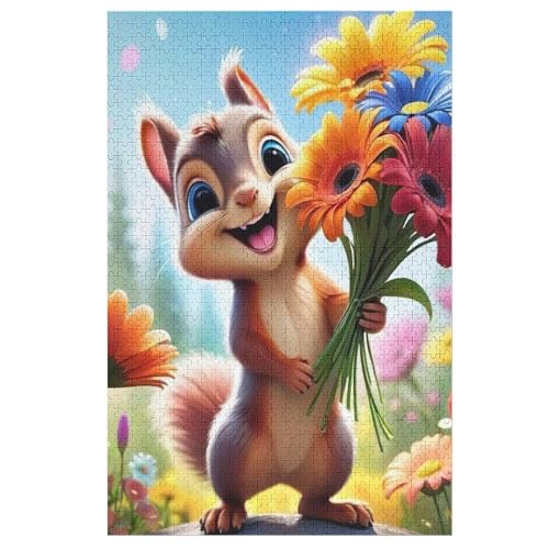 Eichhörnchen Puzzles 1000 Teile Erwachsener Kniffel Spaß Für Die Ganze Familie, Holzpuzzle Kinder Erwachsene, Impossible Puzzle Schwer 78×53cm Eichhörnchen Puzzles 1000 Teile Erwachsener Kniffel Spaß Für Die Ganze Familie, Holzpuzzle Kinder Erwachsene, Impossible Puzzle Schwer 78×53cm von GGJJTT