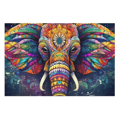 ElefAmeise -Puzzle, 1000 Teile,Holzpuzzle Für Erwachsene Kinder, Lustiges Spielzeug, Denkspiel, Bildungsspiel, 75×50cm ElefAmeise -Puzzle, 1000 Teile,Holzpuzzle Für Erwachsene Kinder, Lustiges Spielzeug, Denkspiel, Bildungsspiel, 75×50cm von GGJJTT