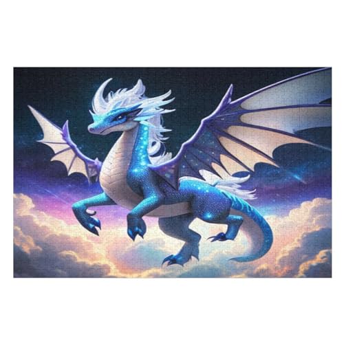 Flugsaurier Holzpuzzle 1000 Teile Klassische Puzzles Erwachsene Kinder Puzzle DIY Kit Holzspielzeug Einzigartiges Geschenk 75×50cm Flugsaurier Holzpuzzle 1000 Teile Klassische Puzzles Erwachsene Kinder Puzzle DIY Kit Holzspielzeug Einzigartiges Geschenk 75×50cm von GGJJTT