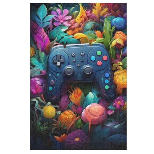 Gamepad -Puzzle, 1000 Teile,Holzpuzzle Für Erwachsene Kinder, Lustiges Spielzeug, Denkspiel, Bildungsspiel, 78×53cm Gamepad -Puzzle, 1000 Teile,Holzpuzzle Für Erwachsene Kinder, Lustiges Spielzeug, Denkspiel, Bildungsspiel, 78×53cm von GGJJTT