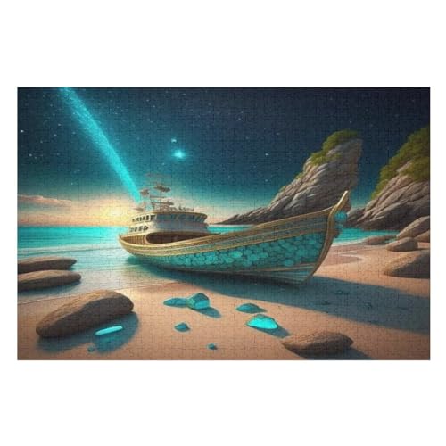 Holzpuzzle Boot Puzzle 1000 Teile Erwachsene Klassische Pädagogisches Spielzeug Kinder Lernspiel Herausforderndes Puzzles 75×50cm Holzpuzzle Boot Puzzle 1000 Teile Erwachsene Klassische Pädagogisches Spielzeug Kinder Lernspiel Herausforderndes Puzzles 75×50cm von GGJJTT