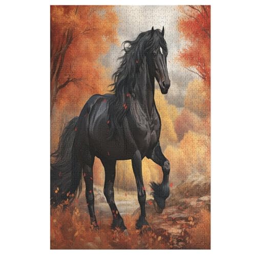 Holzpuzzles 1000 Teile Horse -Puzzle Für Jungen Und Mädchen, Schwierigkeitsgrad, Lernspiele, Familienspielzeug 78×53cm Holzpuzzles 1000 Teile Horse -Puzzle Für Jungen Und Mädchen, Schwierigkeitsgrad, Lernspiele, Familienspielzeug 78×53cm von GGJJTT