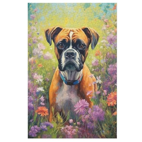 Hund Holzpuzzle 1000 Teile Klassische Puzzles Erwachsene Kinder Puzzle DIY Kit Holzspielzeug Einzigartiges Geschenk 78×53cm Hund Holzpuzzle 1000 Teile Klassische Puzzles Erwachsene Kinder Puzzle DIY Kit Holzspielzeug Einzigartiges Geschenk 78×53cm von GGJJTT