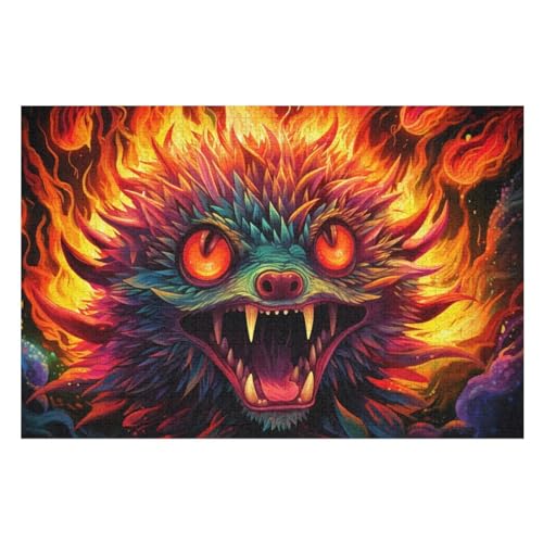 Igel Holzpuzzle 1000 Teile Klassische Puzzles Erwachsene Kinder Puzzle DIY Kit Holzspielzeug Einzigartiges Geschenk 75×50cm Igel Holzpuzzle 1000 Teile Klassische Puzzles Erwachsene Kinder Puzzle DIY Kit Holzspielzeug Einzigartiges Geschenk 75×50cm von GGJJTT