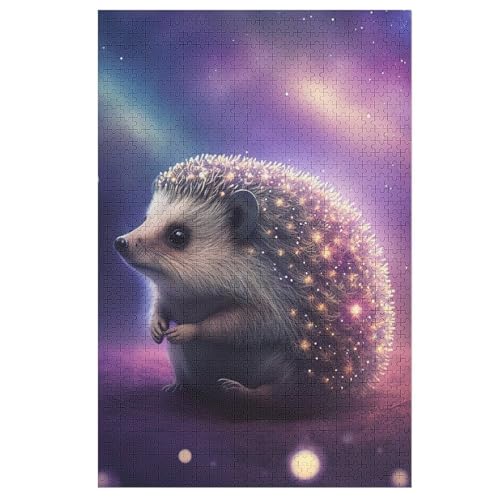 Igel Holzpuzzle Erwachsene - 1000 Teiliges Jigsaw Knobelspiel - Puzzle Für Erwachsene & Kinder - Outdoor & Reisespielzeug 78×53cm Igel Holzpuzzle Erwachsene - 1000 Teiliges Jigsaw Knobelspiel - Puzzle Für Erwachsene & Kinder - Outdoor & Reisespielzeug 78×53cm von GGJJTT