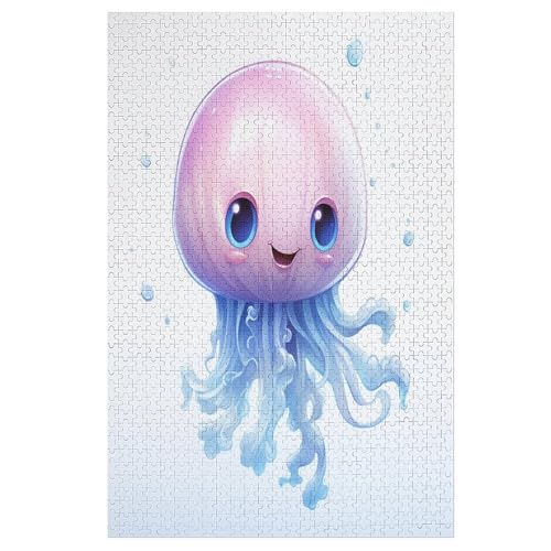 JellyFisch -Puzzle, 1000 Teile,Holzpuzzle Für Erwachsene Kinder, Lustiges Spielzeug, Denkspiel, Bildungsspiel, 78×53cm JellyFisch -Puzzle, 1000 Teile,Holzpuzzle Für Erwachsene Kinder, Lustiges Spielzeug, Denkspiel, Bildungsspiel, 78×53cm von GGJJTT