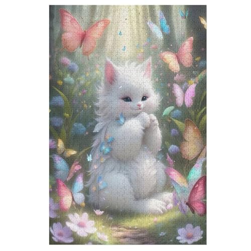 Katze -Puzzle, 1000 Teile,Holzpuzzle Für Erwachsene Kinder, Lustiges Spielzeug, Denkspiel, Bildungsspiel, 78×53cm Katze -Puzzle, 1000 Teile,Holzpuzzle Für Erwachsene Kinder, Lustiges Spielzeug, Denkspiel, Bildungsspiel, 78×53cm von GGJJTT