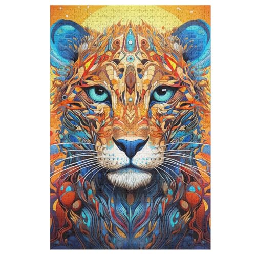 Leopard -Puzzle, 1000 Teile,Holzpuzzle Für Erwachsene Kinder, Lustiges Spielzeug, Denkspiel, Bildungsspiel, 78×53cm Leopard -Puzzle, 1000 Teile,Holzpuzzle Für Erwachsene Kinder, Lustiges Spielzeug, Denkspiel, Bildungsspiel, 78×53cm von GGJJTT