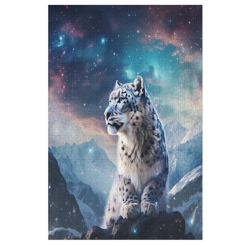 Leopard Puzzles 1000 Teile Für Jugendliche Kreatives Holzpuzzlespielzeug Familienspiel Schwierigkeitsgrad Herausforderungspuzzles 78×53cm Leopard Puzzles 1000 Teile Für Jugendliche Kreatives Holzpuzzlespielzeug Familienspiel Schwierigkeitsgrad Herausforderungspuzzles 78×53cm von GGJJTT