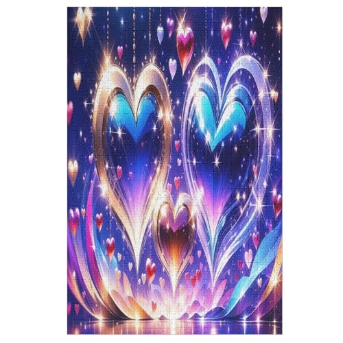 Liebe Holzpuzzle 1000 Teile Klassische Puzzles Erwachsene Kinder Puzzle DIY Kit Holzspielzeug Einzigartiges Geschenk 78×53cm Liebe Holzpuzzle 1000 Teile Klassische Puzzles Erwachsene Kinder Puzzle DIY Kit Holzspielzeug Einzigartiges Geschenk 78×53cm von GGJJTT