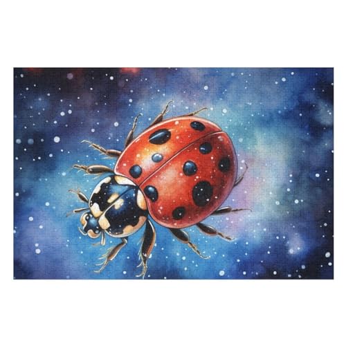 Marienkäfer Holzpuzzle Erwachsene - 1000 Teiliges Jigsaw Knobelspiel - Puzzle Für Erwachsene & Kinder - Outdoor & Reisespielzeug 75×50cm Marienkäfer Holzpuzzle Erwachsene - 1000 Teiliges Jigsaw Knobelspiel - Puzzle Für Erwachsene & Kinder - Outdoor & Reisespielzeug 75×50cm von GGJJTT