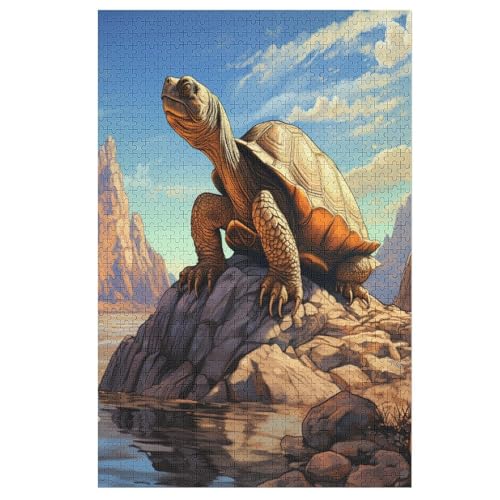 Meeresschildkröten 1000 Teile Puzzles Für Erwachsene, Impossible Puzzle, Geschicklichkeitsspiel Für Die Ganze Familie, Kinder Holzpuzzle 78×53cm Meeresschildkröten 1000 Teile Puzzles Für Erwachsene, Impossible Puzzle, Geschicklichkeitsspiel Für Die Ganze Familie, Kinder Holzpuzzle 78×53cm von GGJJTT