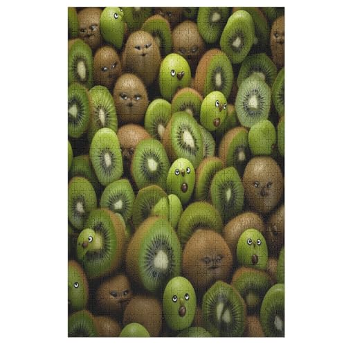 Obst Holzpuzzle 1000 Teile Klassische Puzzles Erwachsene Kinder Puzzle DIY Kit Holzspielzeug Einzigartiges Geschenk （78×53cm） von GGJJTT