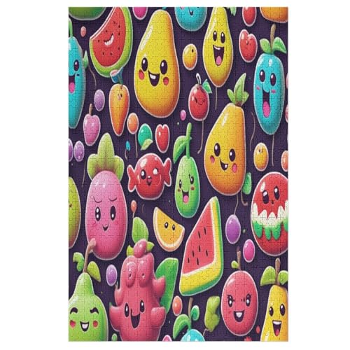 Obst Puzzles 1000 Teile Erwachsener Kniffel Spaß Für Die Ganze Familie, Holzpuzzle Kinder Erwachsene, Impossible Puzzle Schwer 78×53cm Obst Puzzles 1000 Teile Erwachsener Kniffel Spaß Für Die Ganze Familie, Holzpuzzle Kinder Erwachsene, Impossible Puzzle Schwer 78×53cm von GGJJTT