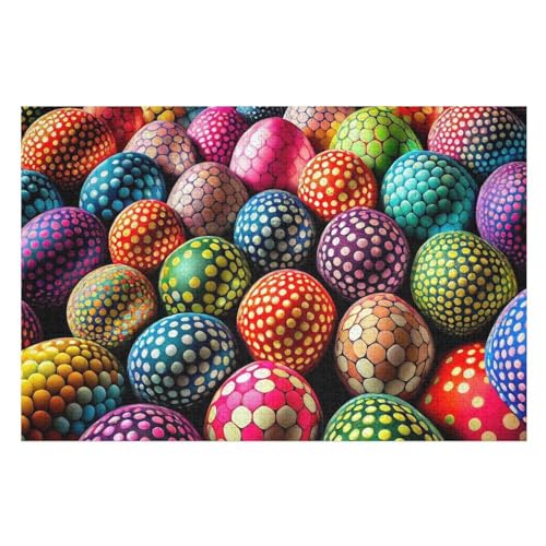 Ostereier 1000 Teile Puzzles Für Erwachsene, Impossible Puzzle, Geschicklichkeitsspiel Für Die Ganze Familie, Kinder Holzpuzzle 75×50cm Ostereier 1000 Teile Puzzles Für Erwachsene, Impossible Puzzle, Geschicklichkeitsspiel Für Die Ganze Familie, Kinder Holzpuzzle 75×50cm von GGJJTT