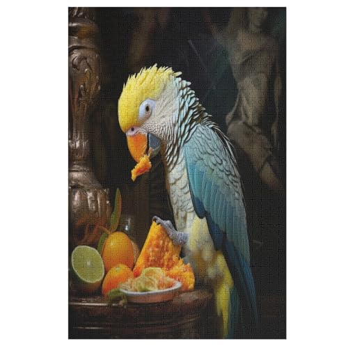 Papagei Puzzle Für Erwachsene 1000 Teile Premium Recyceltes Brett Zum Lernen, Lernspielzeug, Familienspiele Kinder Holzpuzzle 78×53cm Papagei Puzzle Für Erwachsene 1000 Teile Premium Recyceltes Brett Zum Lernen, Lernspielzeug, Familienspiele Kinder Holzpuzzle 78×53cm von GGJJTT