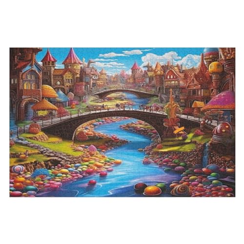 Paradies Puzzle 1000 Teile, Holzpuzzle Für Erwachsene Kinder, Impossible Puzzles, Geschicklichkeitsspiel Für Die Ganze Familie 75×50cm Paradies Puzzle 1000 Teile, Holzpuzzle Für Erwachsene Kinder, Impossible Puzzles, Geschicklichkeitsspiel Für Die Ganze Familie 75×50cm von GGJJTT